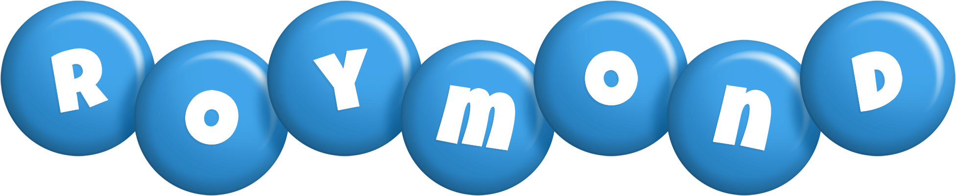 Roymond candy-blue logo