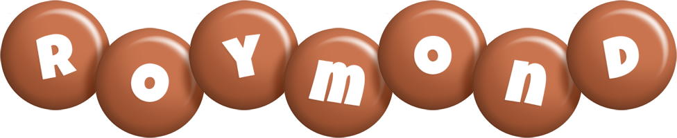 Roymond candy-brown logo