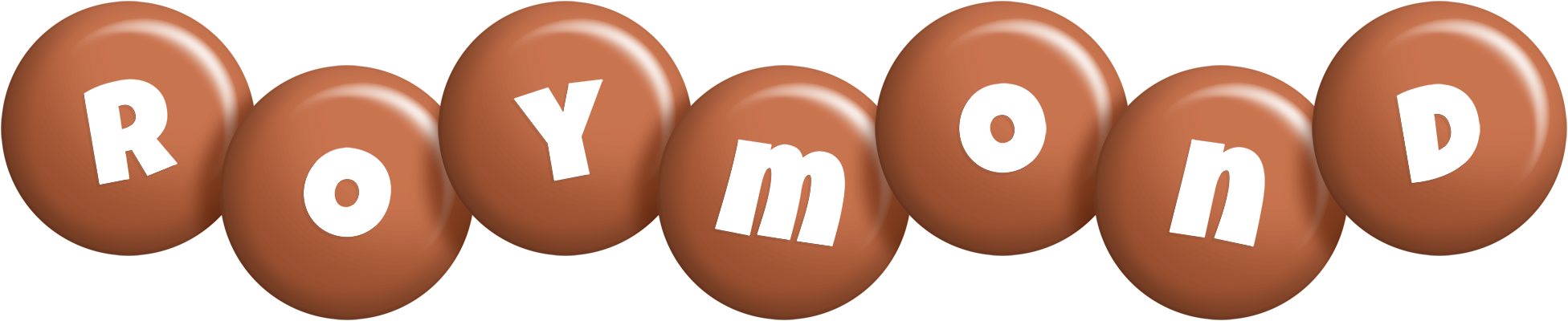 Roymond candy-brown logo