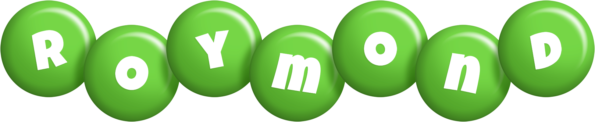 Roymond candy-green logo