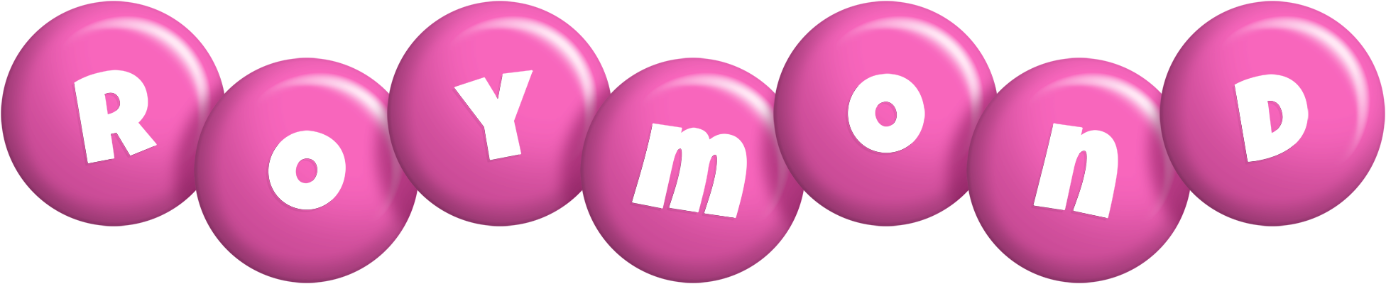 Roymond candy-pink logo
