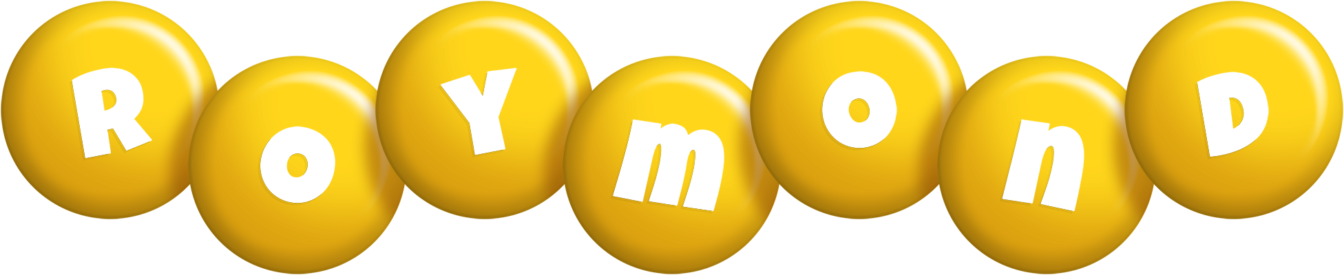 Roymond candy-yellow logo
