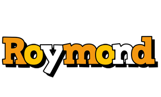 Roymond cartoon logo