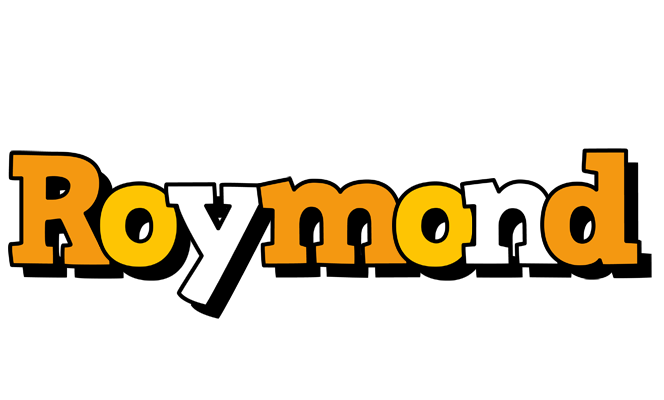 Roymond cartoon logo