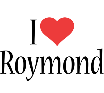 Roymond i-love logo