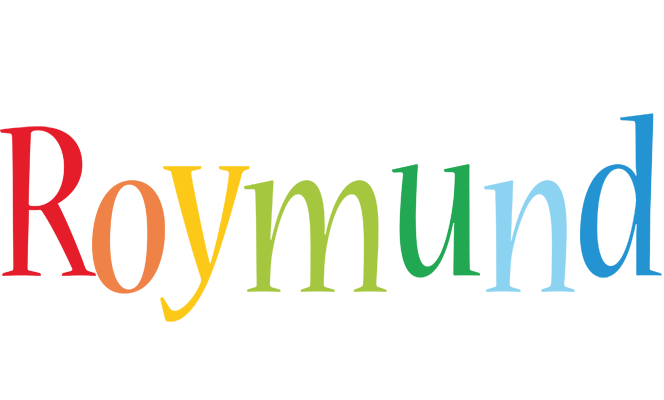 Roymund birthday logo