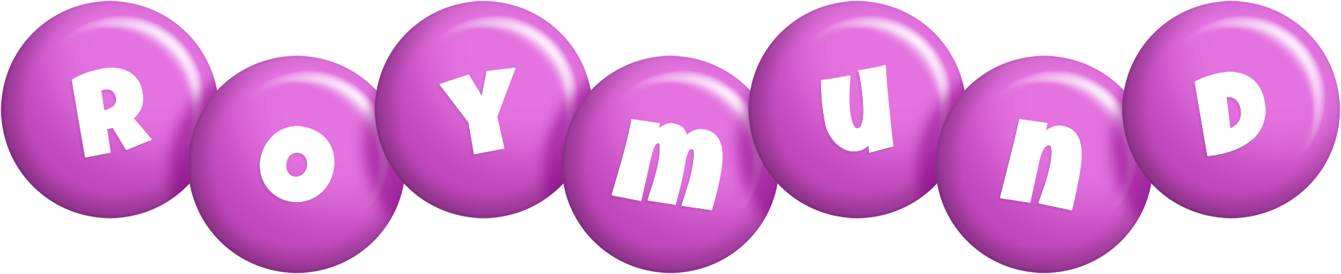 Roymund candy-purple logo