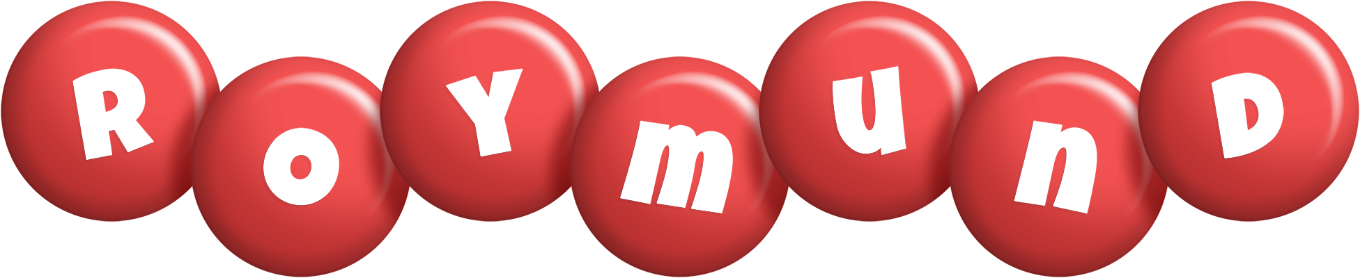 Roymund candy-red logo