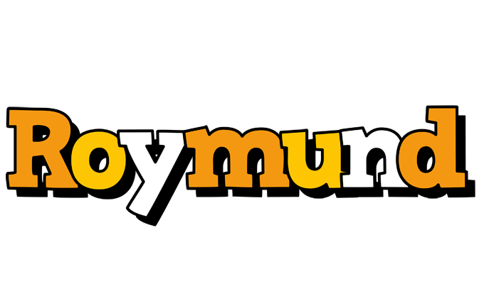 Roymund cartoon logo