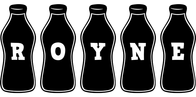 Royne bottle logo