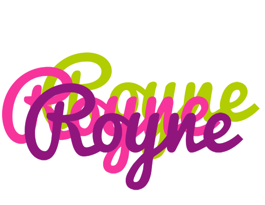 Royne flowers logo