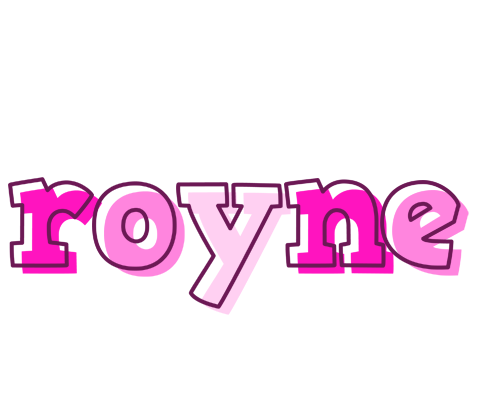 Royne hello logo