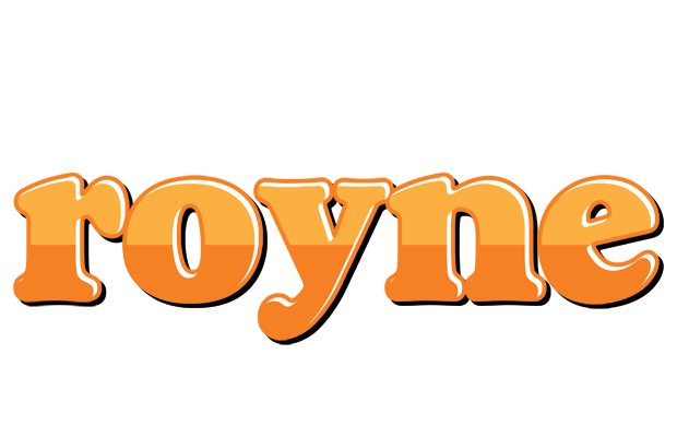 Royne orange logo