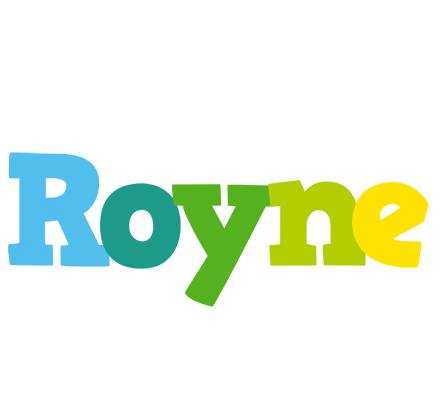 Royne rainbows logo