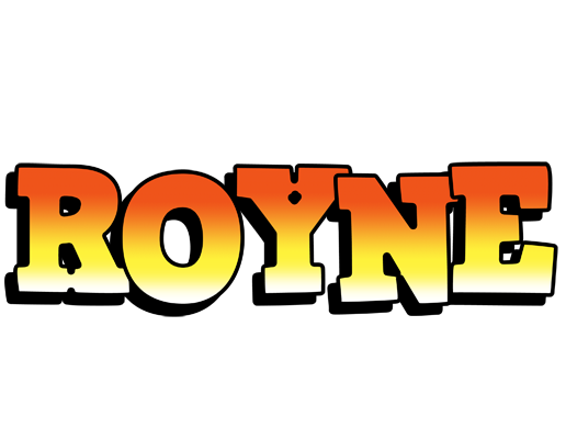 Royne sunset logo