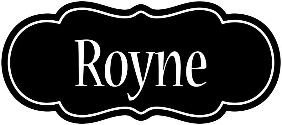 Royne welcome logo