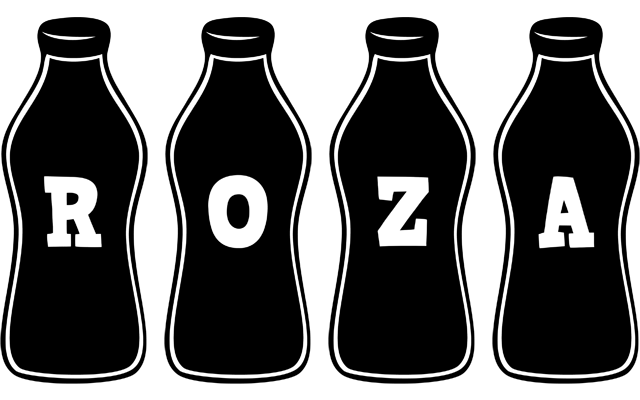 Roza bottle logo