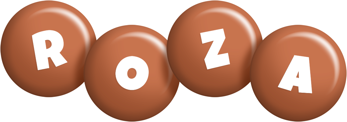 Roza candy-brown logo
