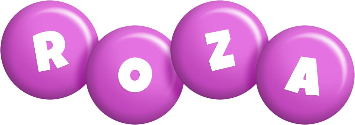 Roza candy-purple logo