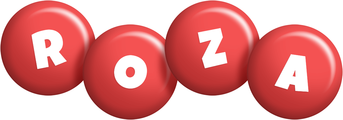 Roza candy-red logo