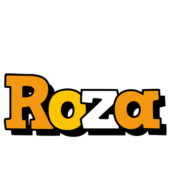 Roza cartoon logo