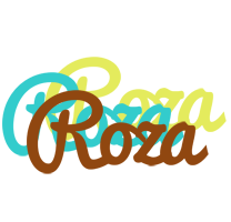 Roza cupcake logo