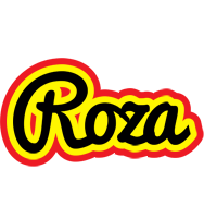 Roza flaming logo