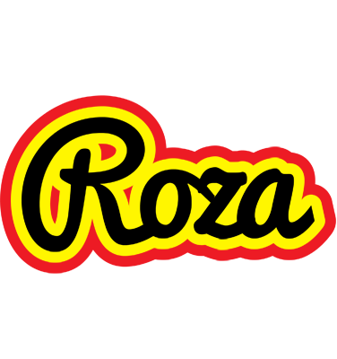 Roza flaming logo
