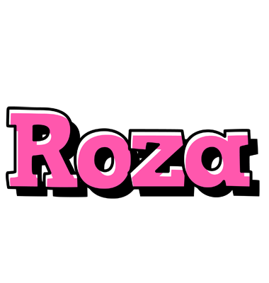 Roza girlish logo