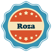Roza labels logo
