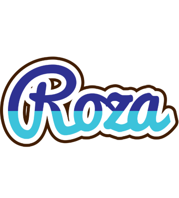Roza raining logo