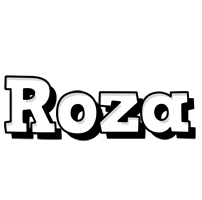 Roza snowing logo