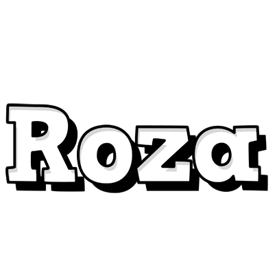 Roza snowing logo