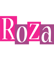 Roza whine logo