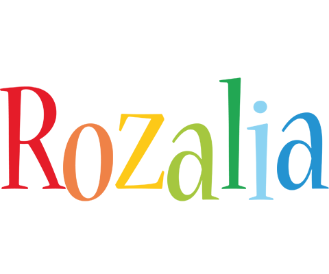 Rozalia birthday logo