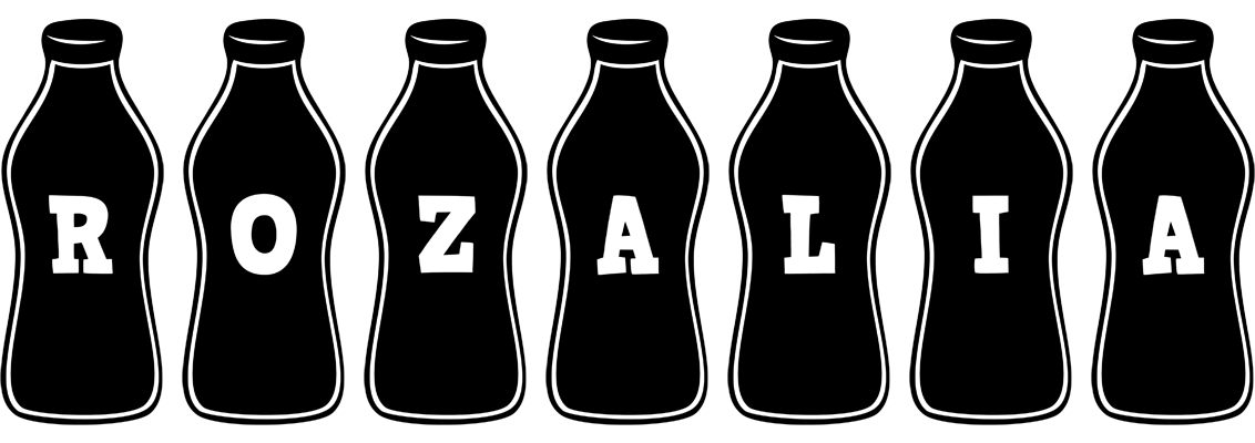 Rozalia bottle logo