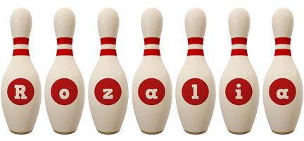 Rozalia bowling-pin logo