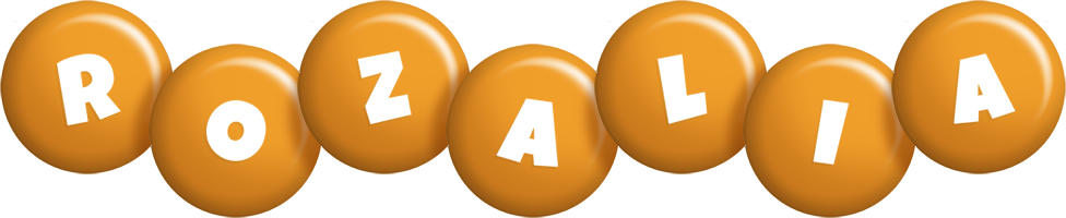 Rozalia candy-orange logo