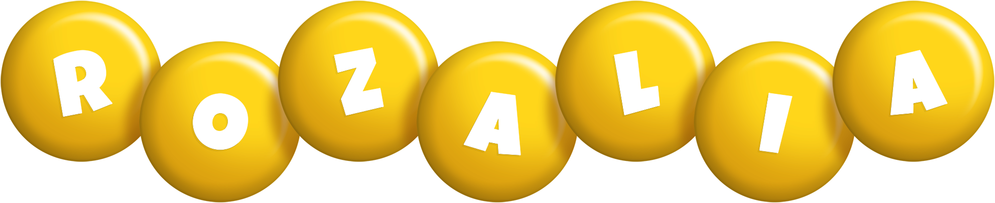 Rozalia candy-yellow logo