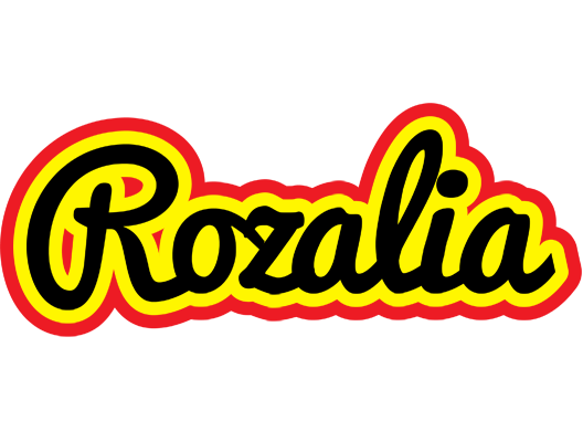 Rozalia flaming logo