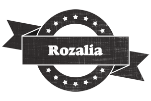 Rozalia grunge logo