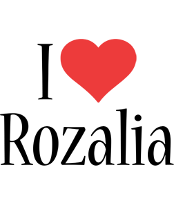 Rozalia i-love logo