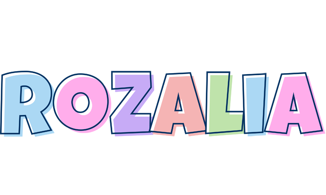Rozalia pastel logo