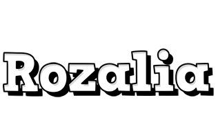 Rozalia snowing logo