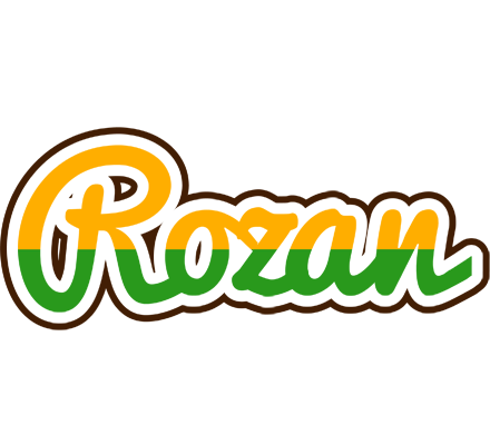 Rozan banana logo