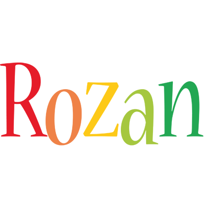 Rozan birthday logo