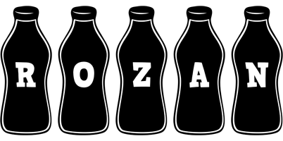 Rozan bottle logo