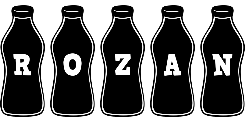 Rozan bottle logo