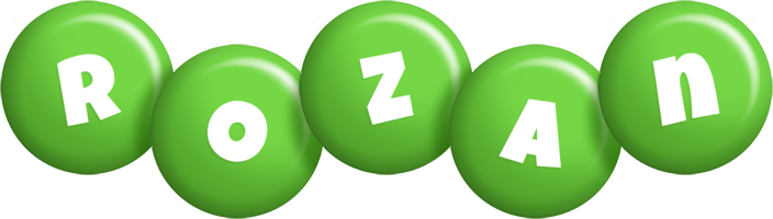 Rozan candy-green logo