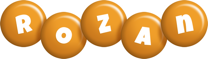 Rozan candy-orange logo